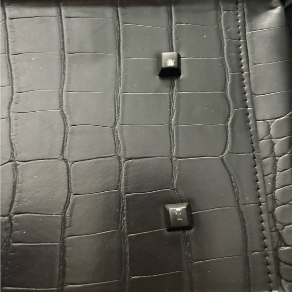 BEIS work tote in Black Croc - Picture 6 of 8